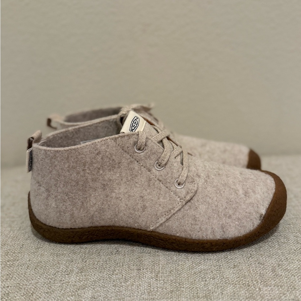 Keen Mosey Chukka Ankle Boot Natural Felt Birch Beige Size 10.5
